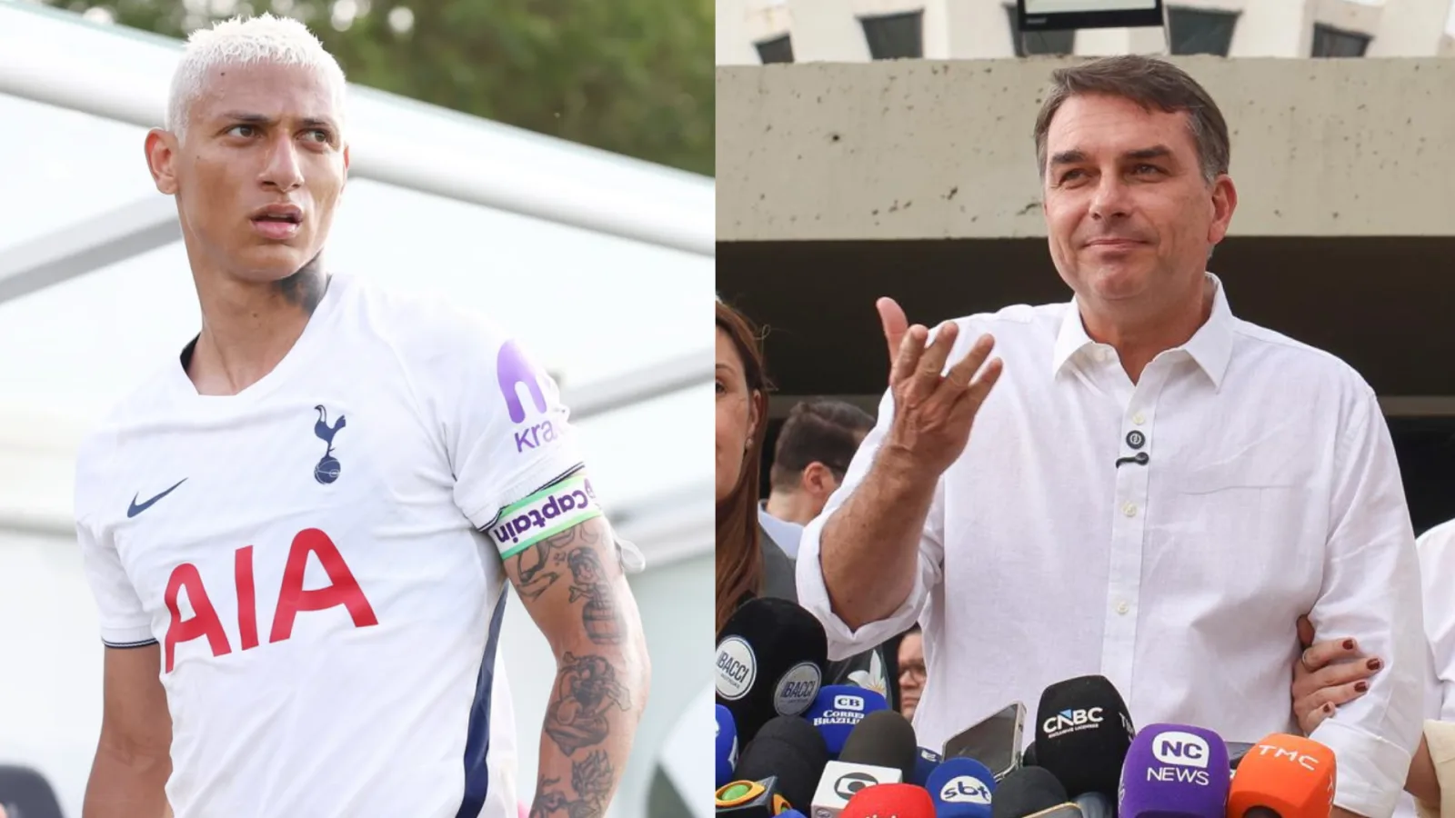 Richarlison Flavio Bolsonaro mansao Angra