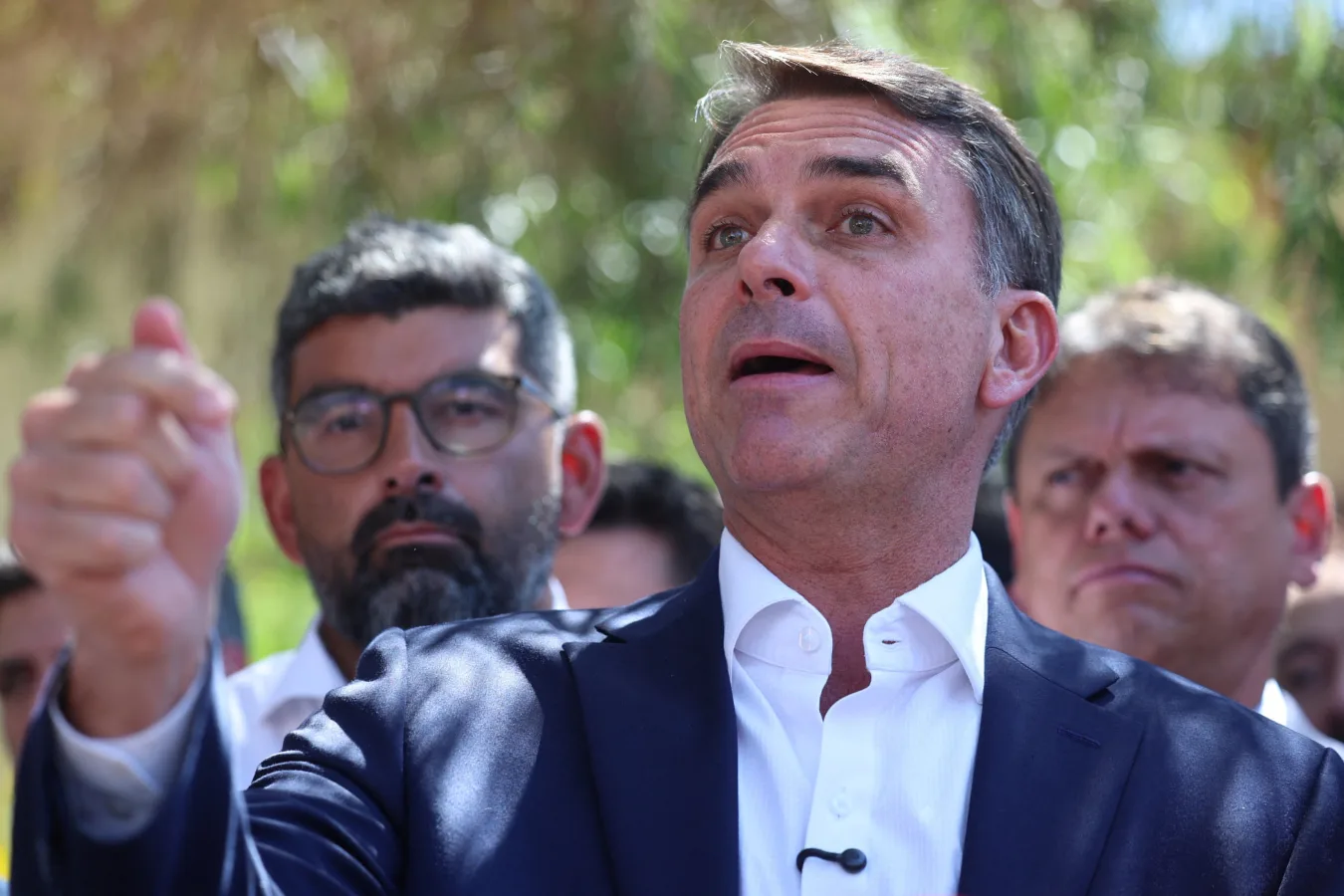 Flávio Bolsonaro Farol da Barra Salvador