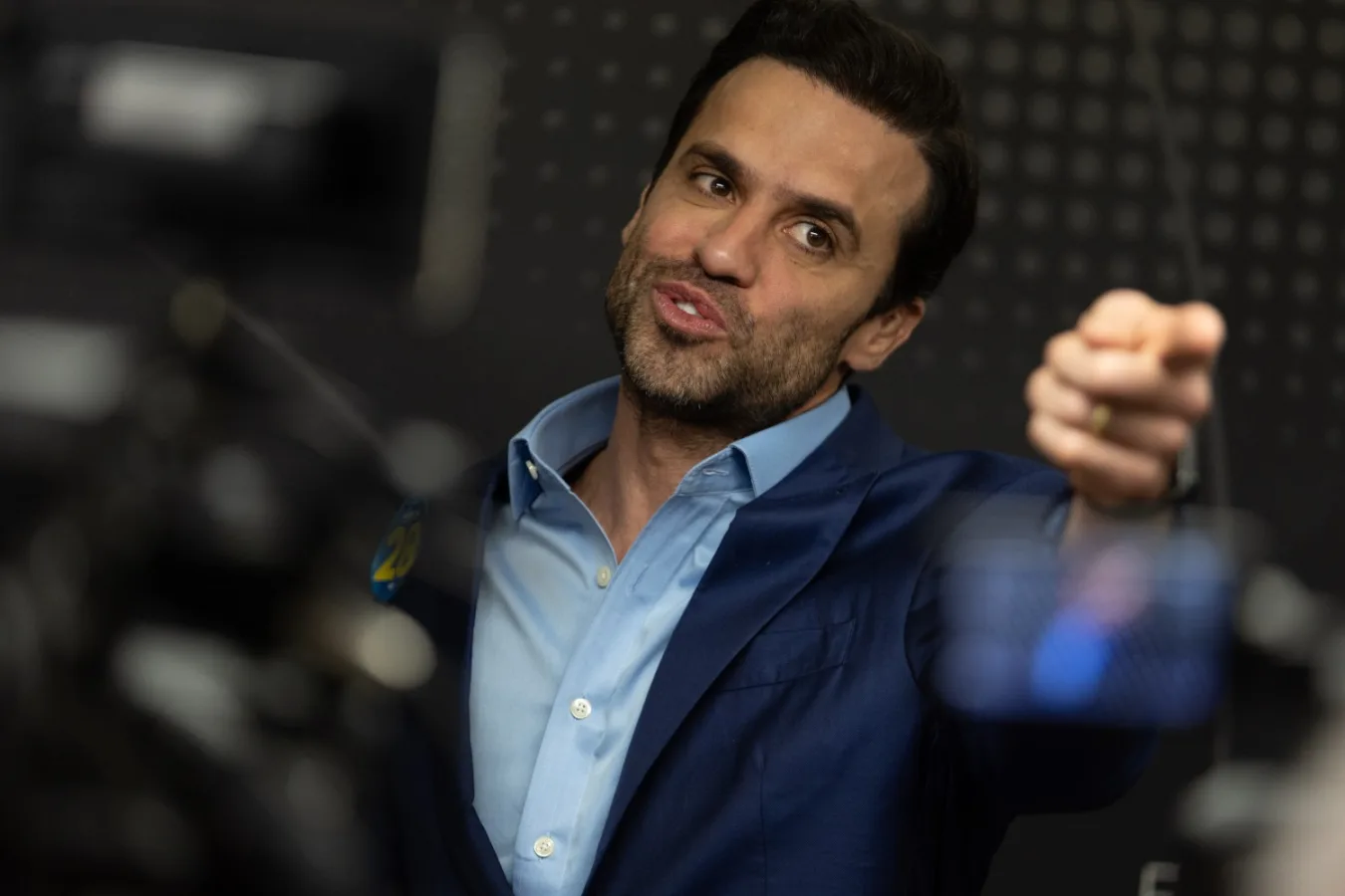 Pablo Marçal em debate de candidatos à prefeitura de São Paulo