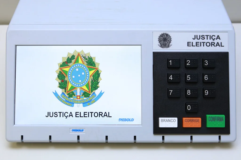 Urna eletrônica da Justiça Eleitoral