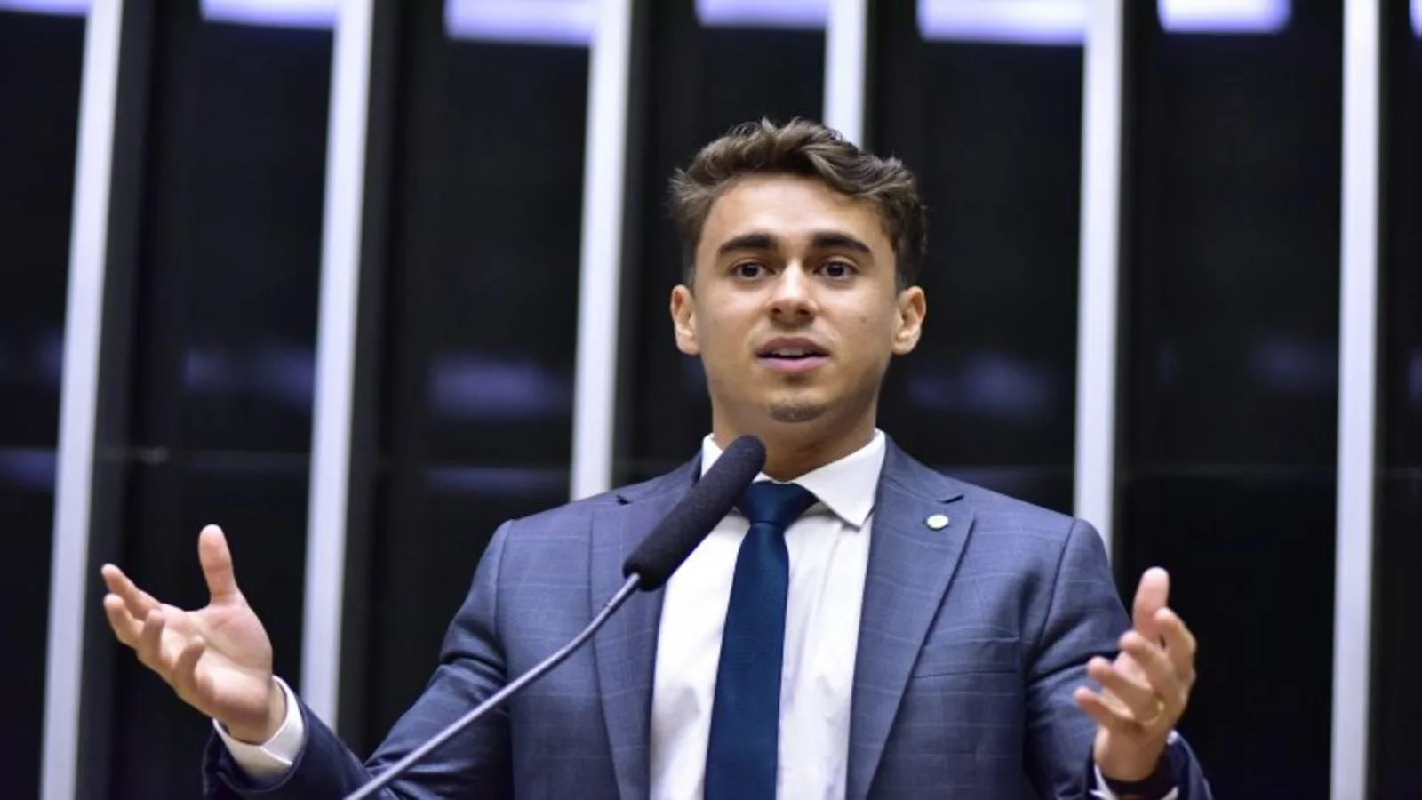 Nikolas Ferreira em discurso