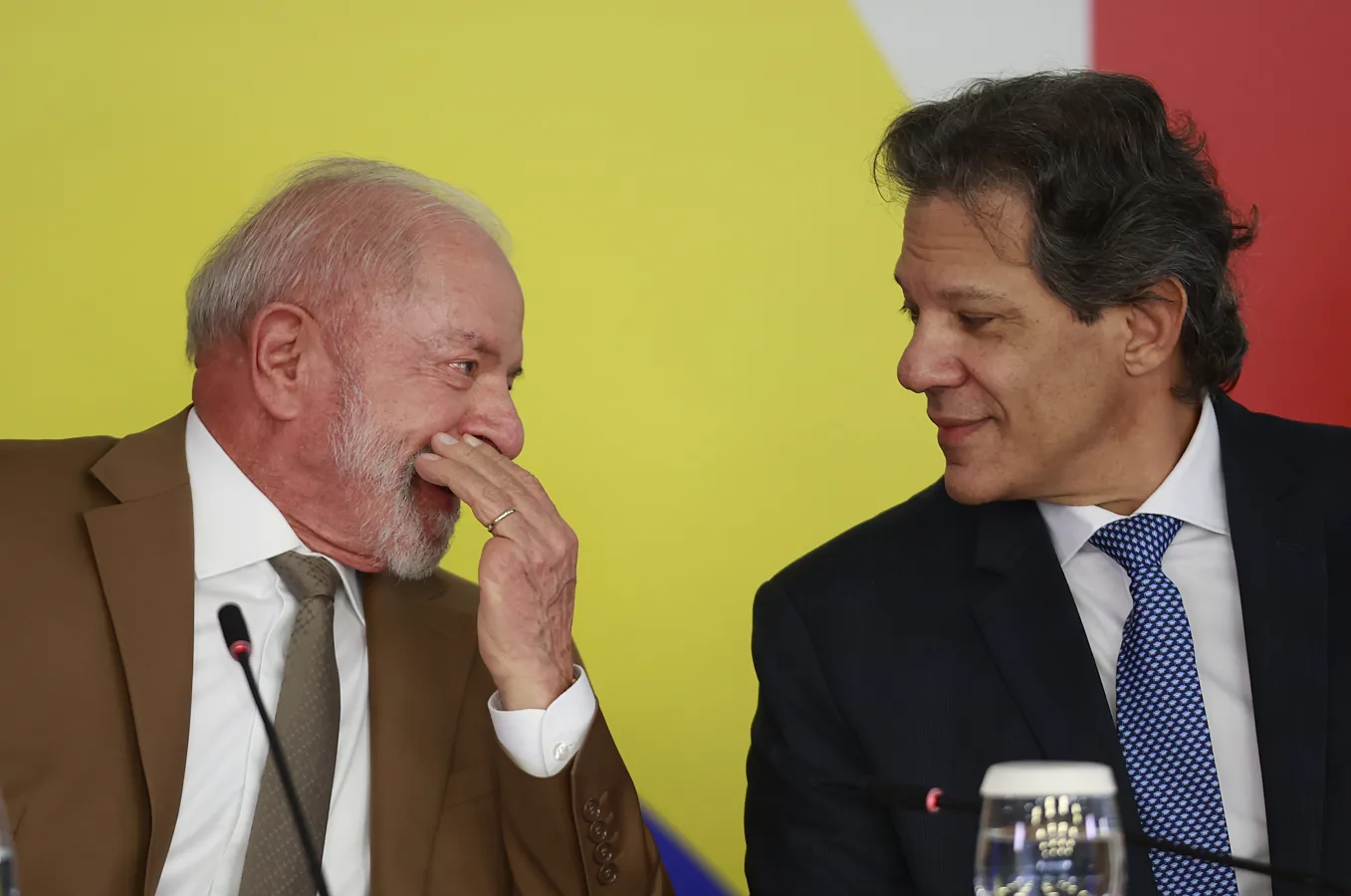 Lula e Fernando Haddad